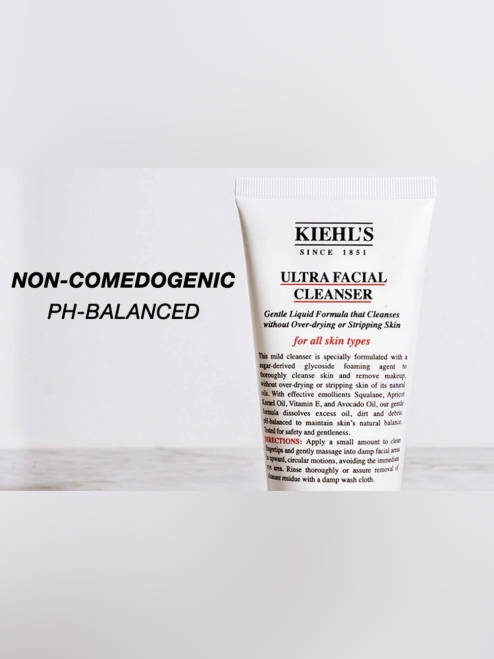 Kiehl’s ultra facial cleanser for old skin types 7.8 fluid ounces - Picture 2 of 4